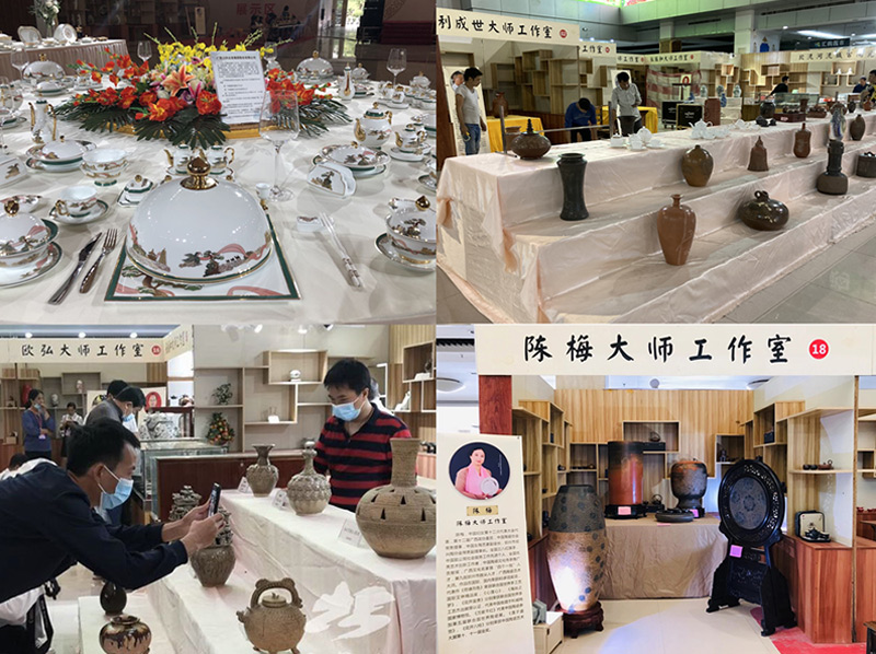 马义生总工程师出席广西传统工艺陶瓷精品展览推介活动并致辞